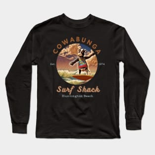 Cowabunga Surf Shack Long Sleeve T-Shirt